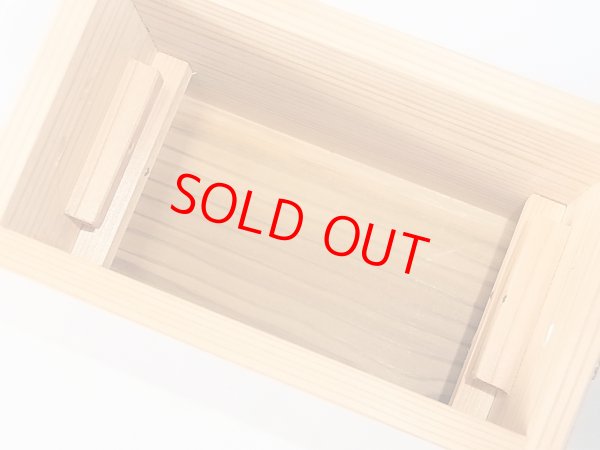 画像10: 国産杉材使用　上蓋格納式水箱　無塗装