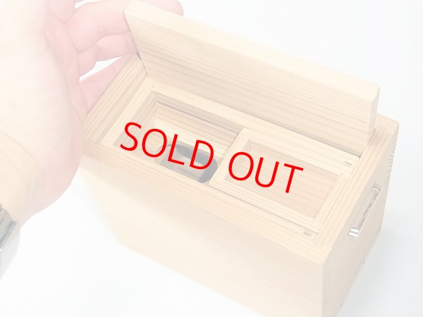 画像5: 国産杉材使用　上蓋格納式水箱　無塗装