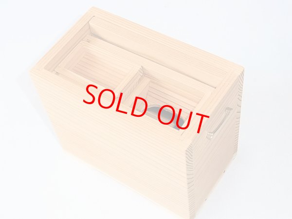 画像4: 国産杉材使用　上蓋格納式水箱　無塗装