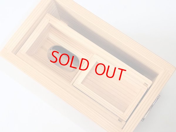 画像11: 国産杉材使用　上蓋格納式水箱　無塗装