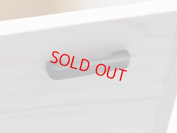 画像6: 国産檜材黒柿材使用　上蓋格納式水箱　無塗装