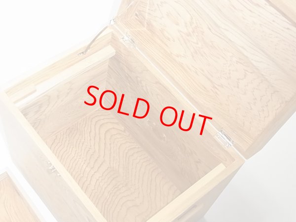 画像4: 総屋久杉材使用合切箱　無塗装