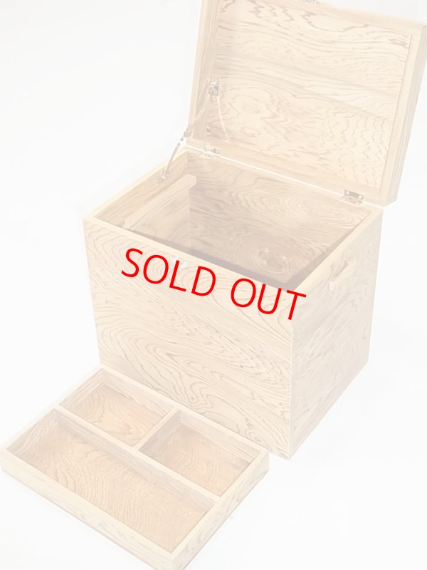 画像3: 総屋久杉材使用合切箱　無塗装