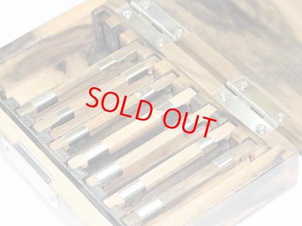 画像4: 総黒柿　仕掛け入れ　総黒柿仕掛け巻き９本入り