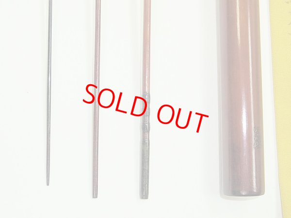 画像5: 新作　竿昭作　たなご竿　青竹研ぎ出し　八寸切り　三本継　二尺一寸　 