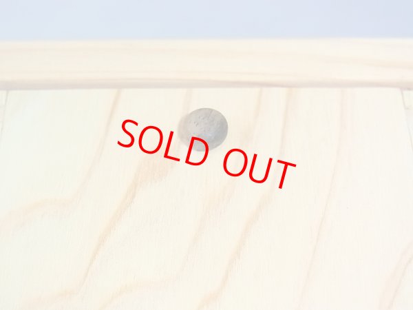 画像7: 国産檜材使用　上部スライド式水箱　無塗装　黒柿つまみ