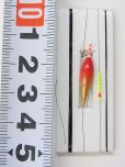 画像3: 新作手作りタナゴ釣り用　斜め真ん中通し仕掛け　トップ付き グラデーション (3)