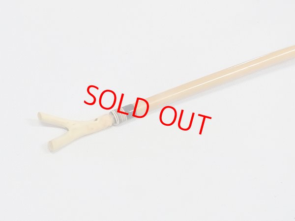 画像3: 初売りセール品！タナゴ、小鮒用万力　矢竹　黒柿使用　　真鍮金具