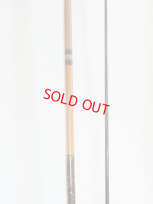 画像6: 川口和竿　次芳作　カネヒラ竿　ヘラ竿握り　グラス穂先　二本継　一本仕舞