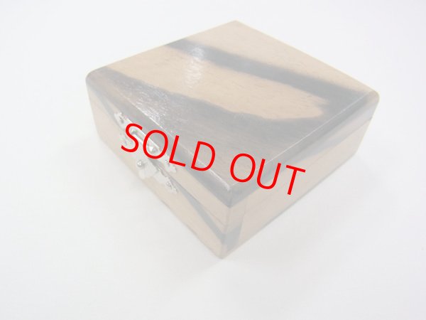 画像1: 感謝価格！３０％引き　総黒柿材使用　仕掛け入れ　　ポン太工房作真竹仕掛け巻き５本入り