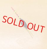 期間限定（４月１日〜４月１１日）販売！ポン太工房　新作トップ付き在来タナゴ釣り用斜め通し立ち浮き　パープル系