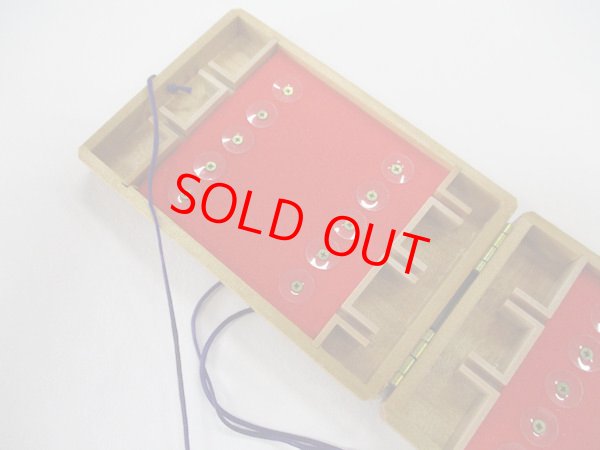 画像3: レトロ　手作り　苔水（たいすい）工房　鮎友釣り錨針入れ箱