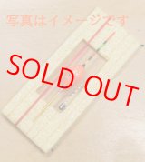 ポン太工房 新作TOP付き斜め通し浮き仕掛け　浮き色レッド系TMC モノスレッド（ブラッドレッド）× 1.2m　