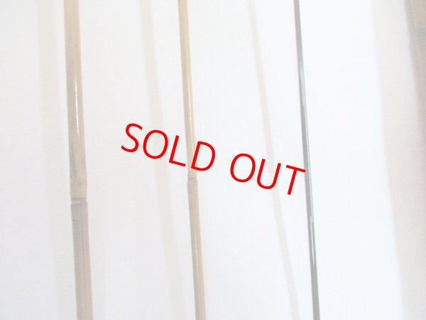 画像3: 新作　竿昭作　たなご竿　朱緑梨地粉研ぎ出し　矢竹　真竹削り穂 　三本継ぎ　二尺 