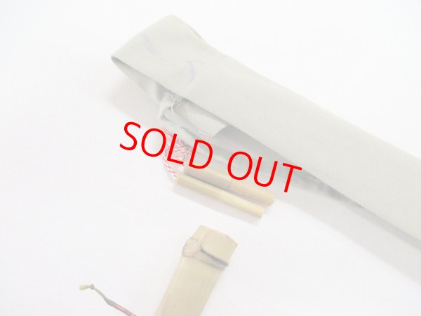 画像5: 感謝価格！川口和竿　高一作（銘無し）　タナゴ竿　矢竹　真竹削り穂　布袋握り　五本継ぎ　朱塗り