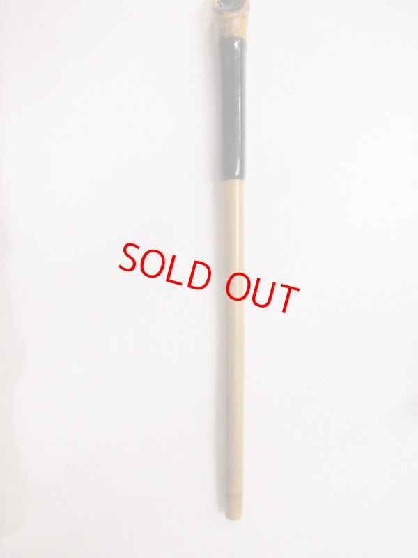 画像8: 感謝価格！送料込み！オリジナルタナゴ竿　布袋竹印籠継　黒段巻き　二本継　全長約１５６，５センチ　竿袋付き　