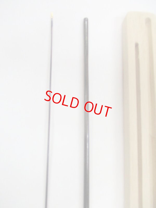 画像3: ベストフィッシングオリジナル　総黒檀材使用　バラタナゴ専用たなご竿　二本継　桐製竿ケース付