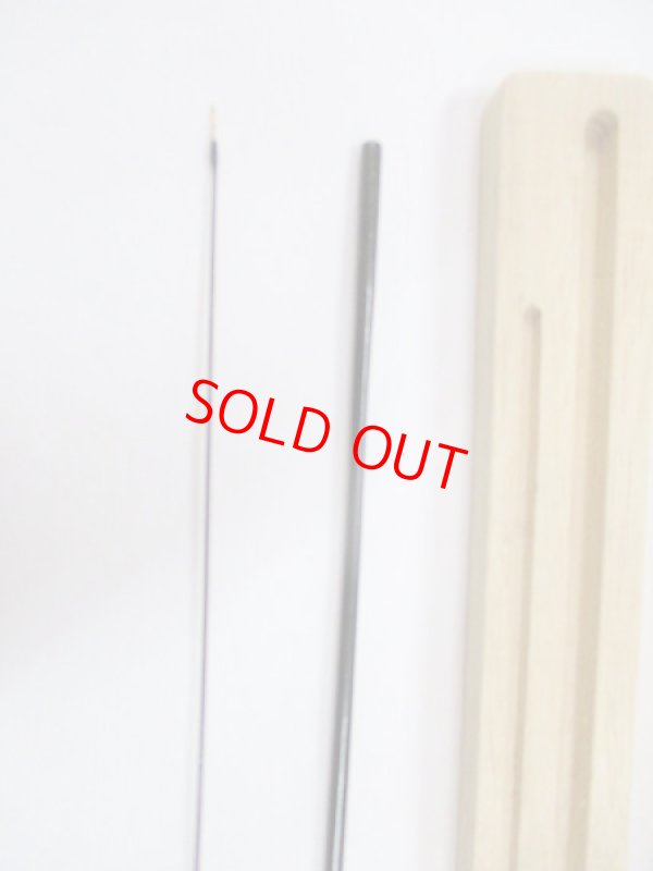 画像3: ベストフィッシングオリジナル　総黒檀材使用　バラタナゴ専用たなご竿　二本継　桐製竿ケース付