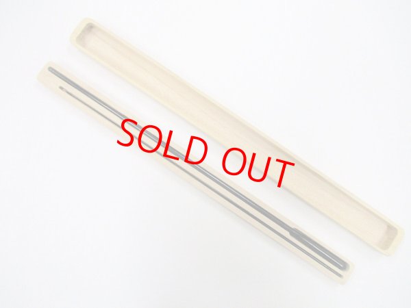 画像2: ベストフィッシングオリジナル　総黒檀材使用　バラタナゴ専用たなご竿　二本継　桐製竿ケース付