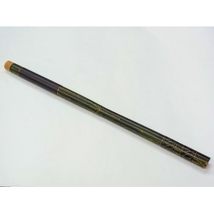 画像: タナゴ、小鮒用竿ケース　竹材使用　漆塗り