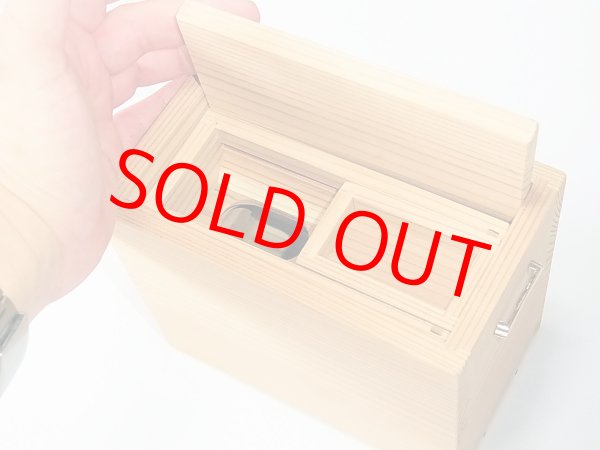 画像5: 国産杉材使用　上蓋格納式水箱　無塗装