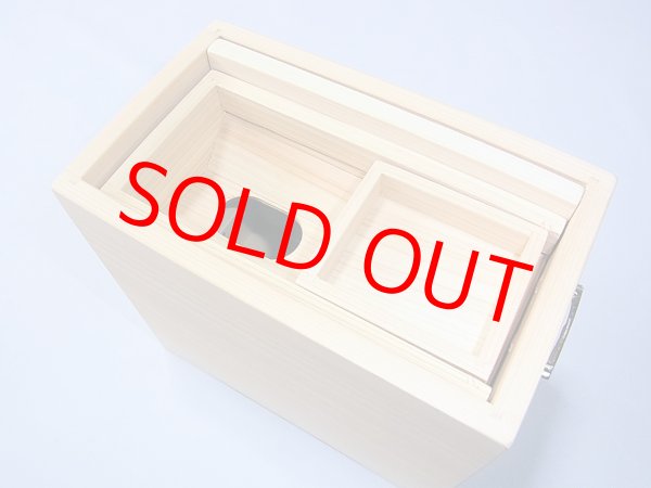 画像4: 国産檜材使用　上蓋格納式水箱　無塗装