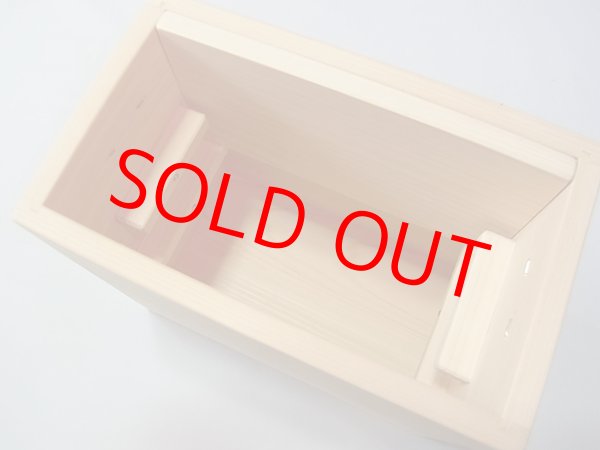 画像7: 国産檜材使用　上蓋格納式水箱　無塗装