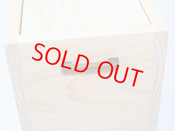 画像2: 国産檜材黒柿材使用　上蓋格納式水箱　無塗装