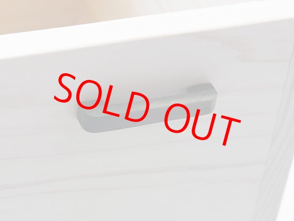 画像6: 国産檜材黒柿材使用　上蓋格納式水箱　無塗装