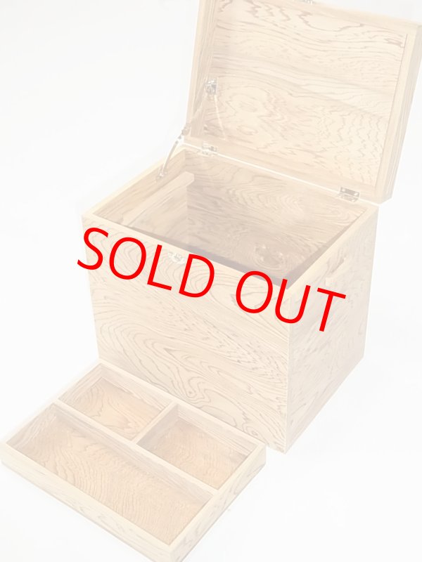 画像3: 総屋久杉材使用合切箱　無塗装