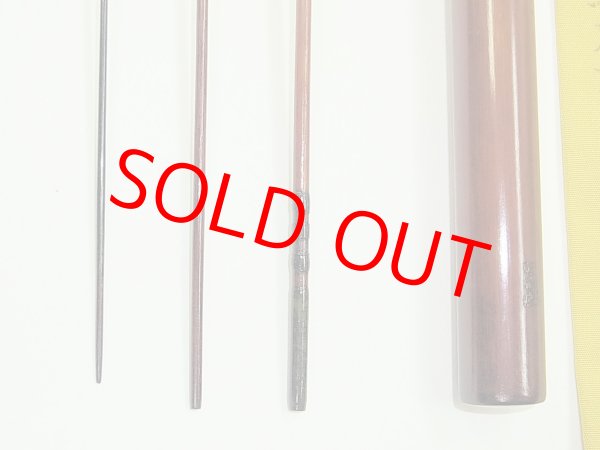 画像5: 新作　竿昭作　たなご竿　青竹研ぎ出し　八寸切り　三本継　二尺一寸　 