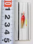 画像3: 新作手作りタナゴ釣り用　斜め真ん中通し仕掛け　トップ付き グラデーション