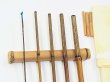 画像4: 竿孝作　タナゴ竿　矢竹　布袋竹握り　八寸切　五本継ぎ　象牙塗り