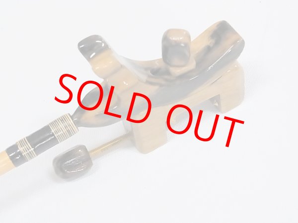 画像4: 初売りセール品！タナゴ、小鮒用万力　矢竹　黒柿使用　　真鍮金具