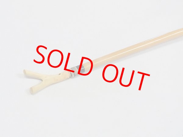 画像3: 初売りセール品！タナゴ、小鮒用万力　矢竹　黒柿使用　　真鍮金具