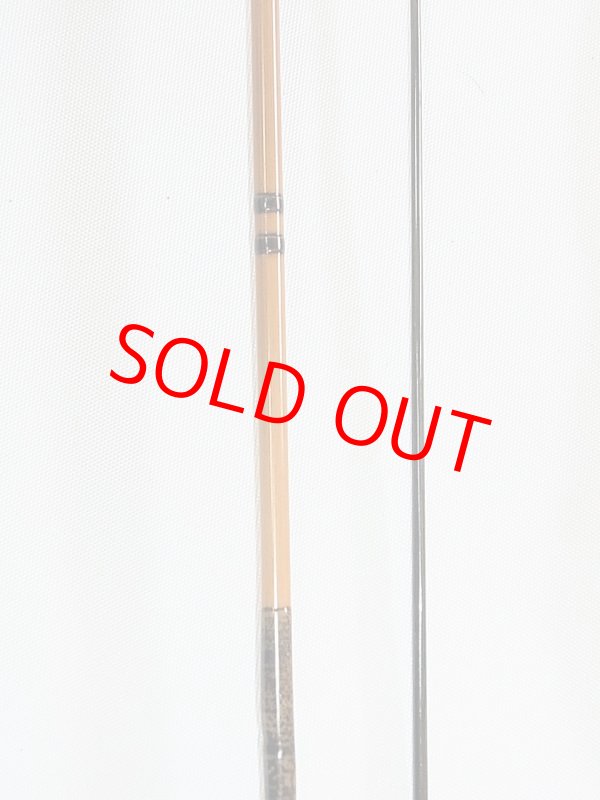 画像6: 川口和竿　次芳作　カネヒラ竿　ヘラ竿握り　グラス穂先　二本継　一本仕舞