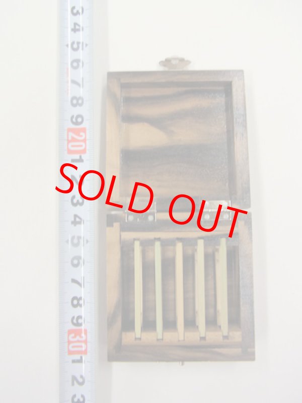 画像4: 感謝価格！３０％引き　総黒柿材使用　仕掛け入れ　　ポン太工房作真竹仕掛け巻き５本入り