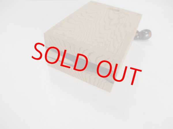 画像4: ４０％OFF!！総屋久杉材使用　両面スライド式黒柿瓢箪根付小物道具箱