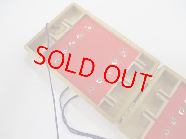 画像3: レトロ　手作り　苔水（たいすい）工房　鮎友釣り錨針入れ箱