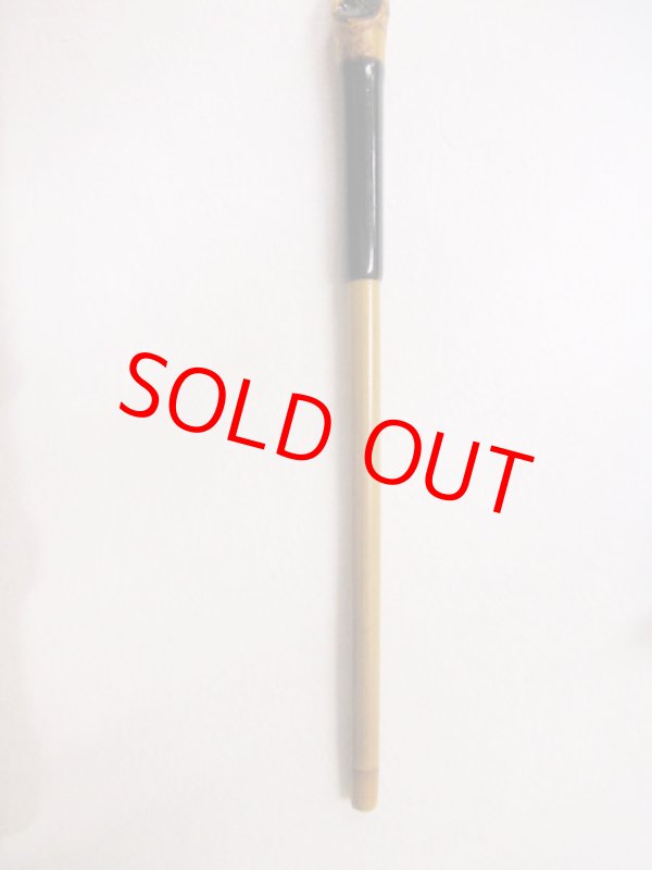 画像8: 感謝価格！送料込み！オリジナルタナゴ竿　布袋竹印籠継　黒段巻き　二本継　全長約１５６，５センチ　竿袋付き　