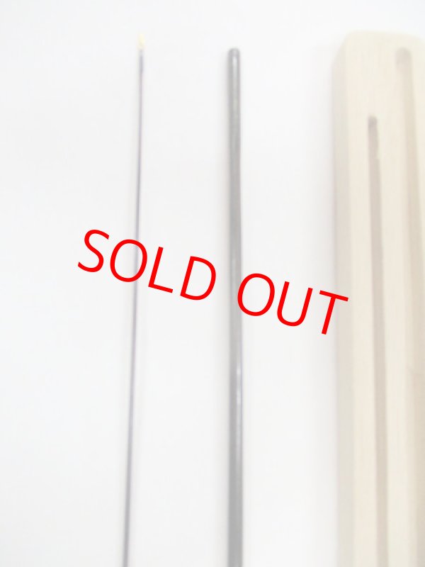 画像3: ベストフィッシングオリジナル　総黒檀材使用　バラタナゴ専用たなご竿　二本継　桐製竿ケース付