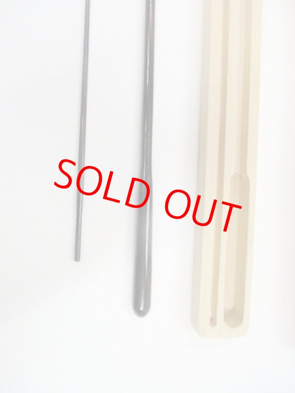 画像4: ベストフィッシングオリジナル　総黒檀材使用　バラタナゴ専用たなご竿　二本継　桐製竿ケース付