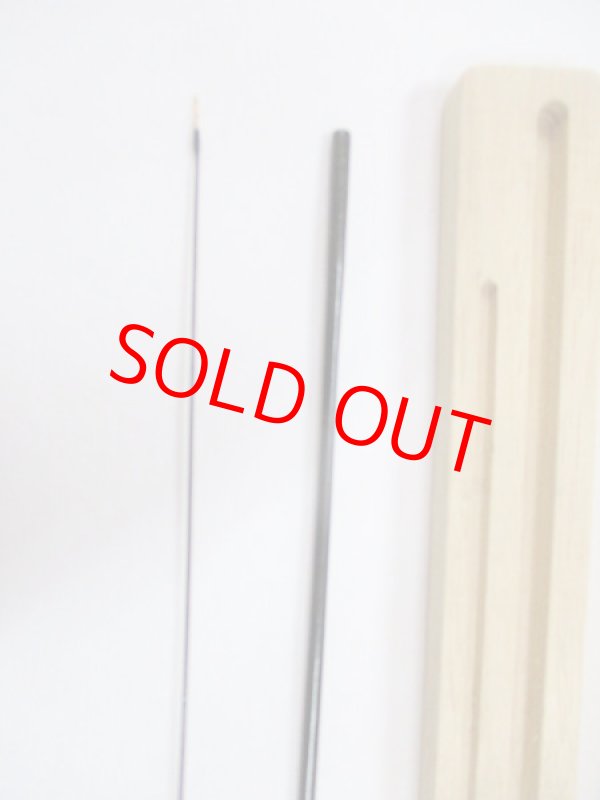 画像3: ベストフィッシングオリジナル　総黒檀材使用　バラタナゴ専用たなご竿　二本継　桐製竿ケース付