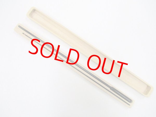 画像2: ベストフィッシングオリジナル　総黒檀材使用　バラタナゴ専用たなご竿　二本継　桐製竿ケース付