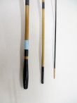 画像3: 感謝価格！オリジナルタナゴ竿　矢竹　本漆　３本継　真竹削り穂　全長約８０センチ