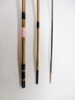 画像3: 感謝価格！オリジナルタナゴ竿　矢竹　本漆　３本継　真竹削り穂　全長約８０センチ