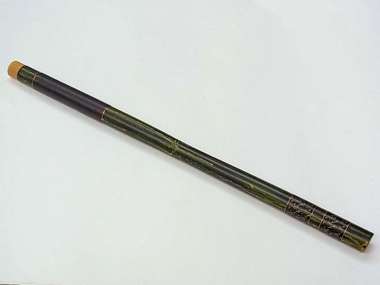 画像1: タナゴ、小鮒用竿ケース　竹材使用　漆塗り